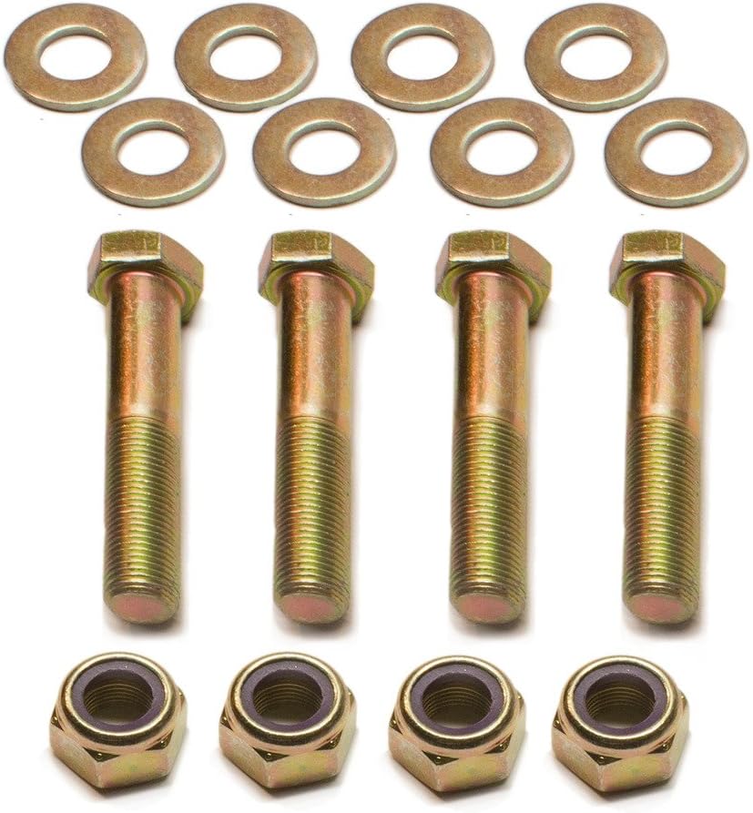 Track Bar Bolt Suspension Upgrade Kit Compatible with Jeep Wrangler JK + Extra M14 Bolt