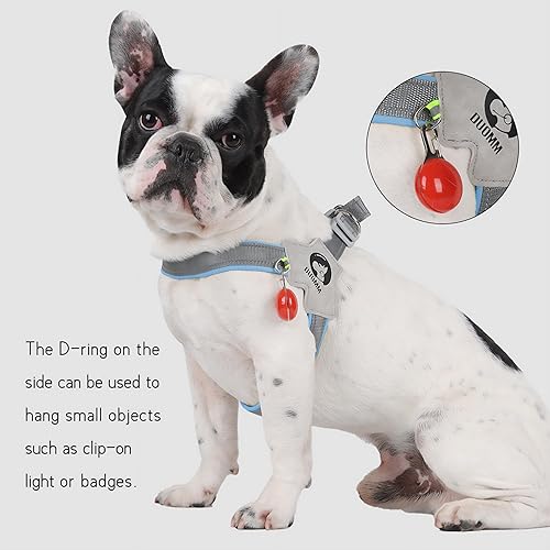Miniatura 6 de LAVAMOND Easy Walk - Arnés para perro con problemas de tráquea, arnés suave y ajustable para cachorros, sin tirones, fácil de usar, arnés para