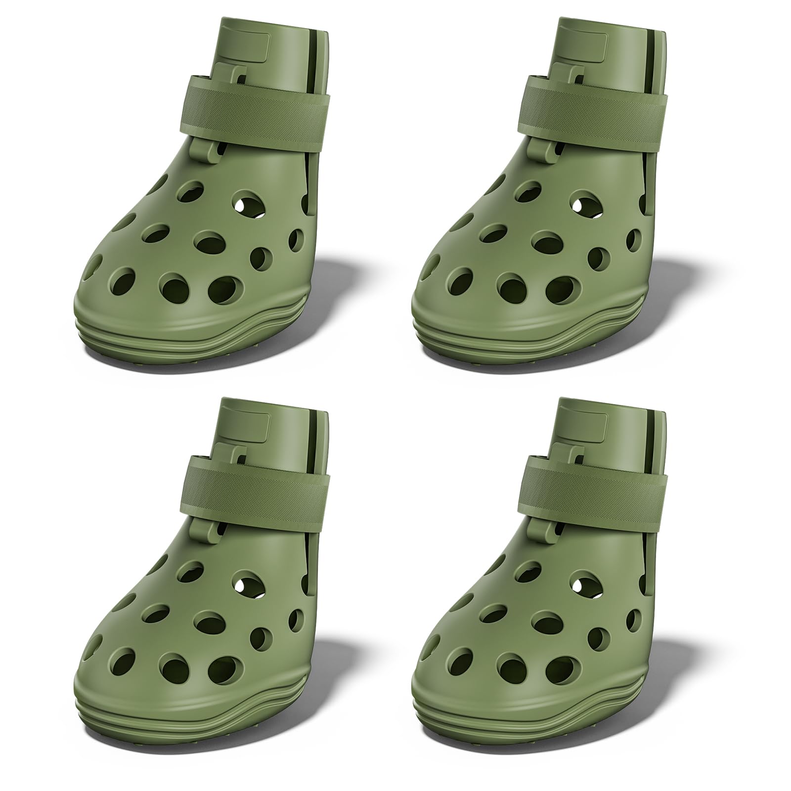 SOLOWINNER Dog Shoes for Hot Pavement