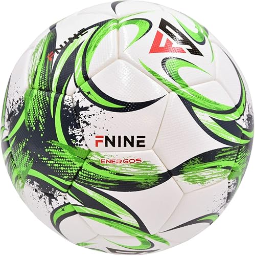 Miniatura 2 de FNINE Energos - Balón de fútbol con gráficos de alta visibilidad, tamaño 4, para entrenamiento térmico