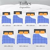 Utopia Bedding Piumino Caldo per tutte le stagioni, 220 x 240 cm, Bianco - 8