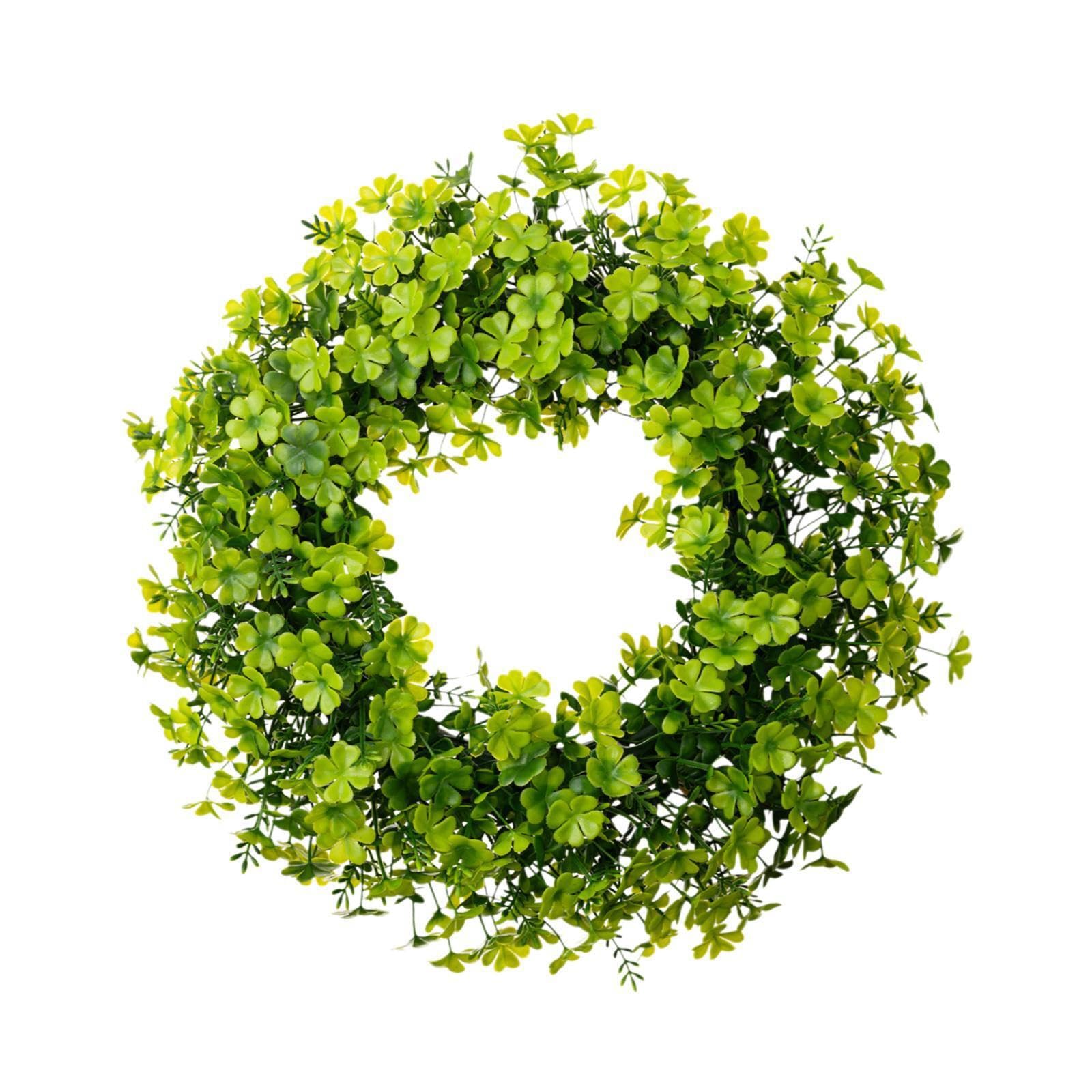 CYDZSRA Festive St Patricks Day Wreath For Front Door Brightening Spaces With Charming And Celebration Spirit St. Patrick's Day Wreath For Front Door