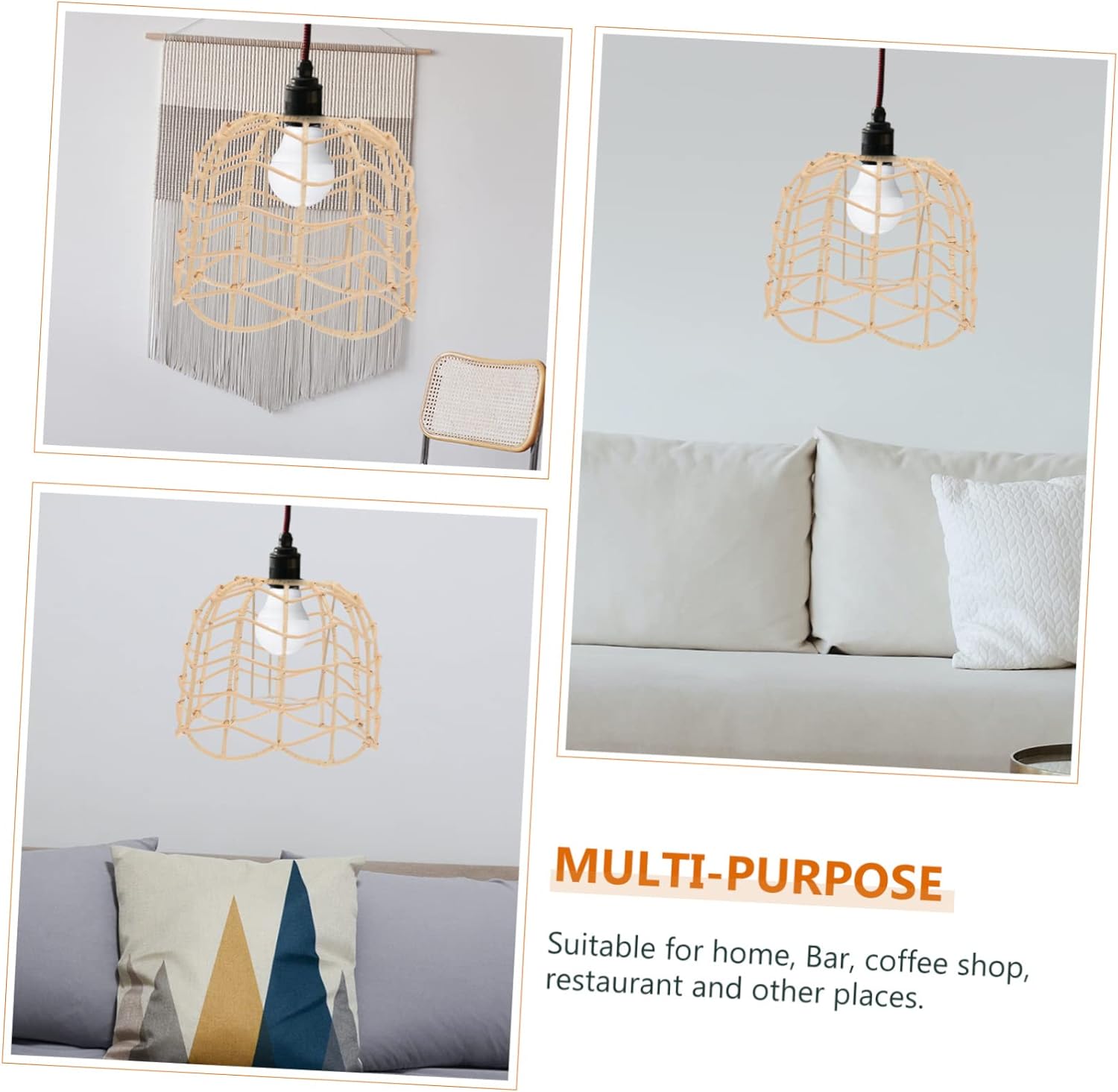 Gadpiparty Boho Decor Pleated Lamp Shade Creative Ceiling Light Cover Chinese Style Hanging Light