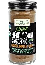 Frontier Co-op Organic Garam Masala, 2 Ounce Bottle, Northern Indian Spice Blend, Richly Spicy But Not Hot, Kosher, Non ETO