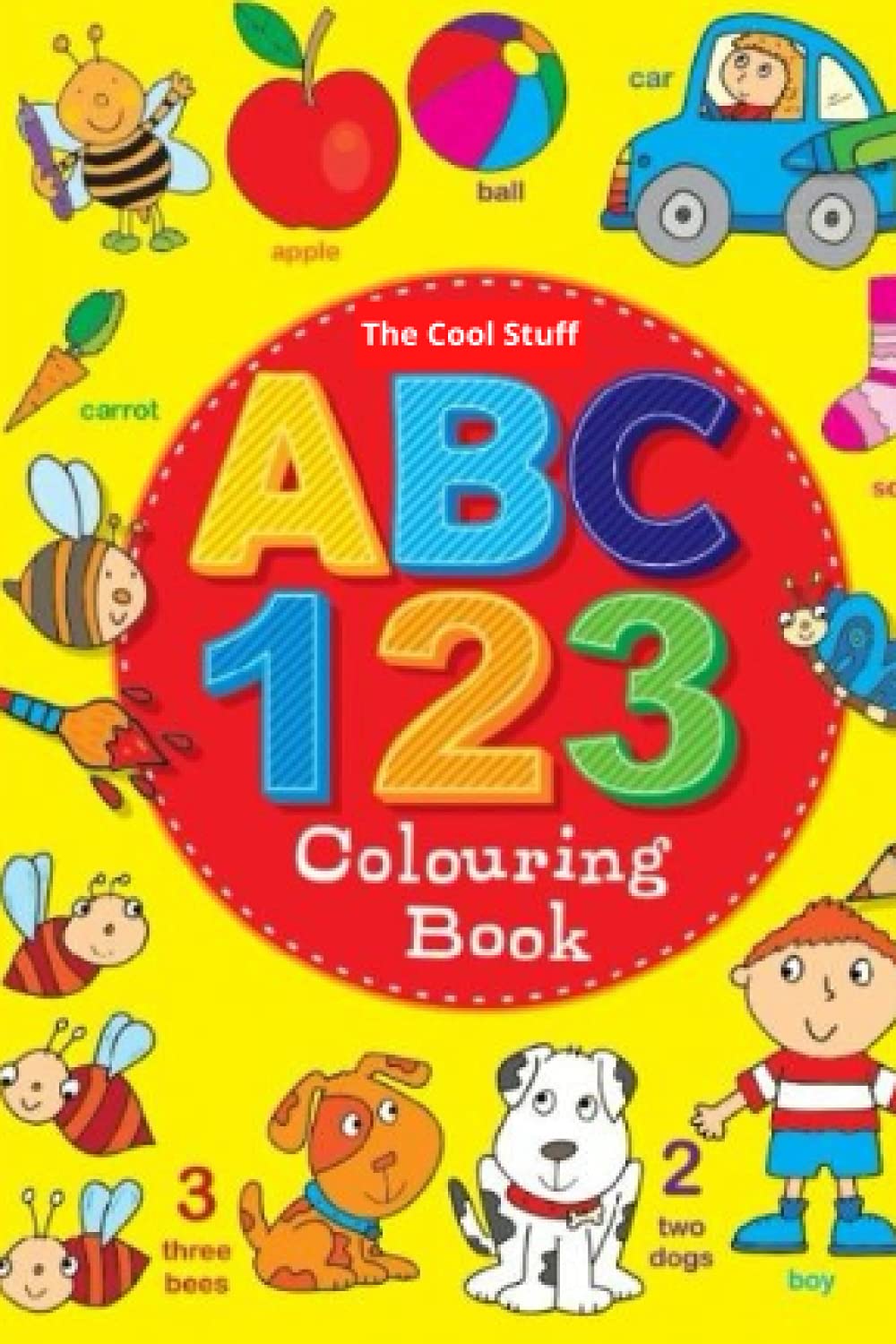 ABC 123 Colouring Book, 4x6