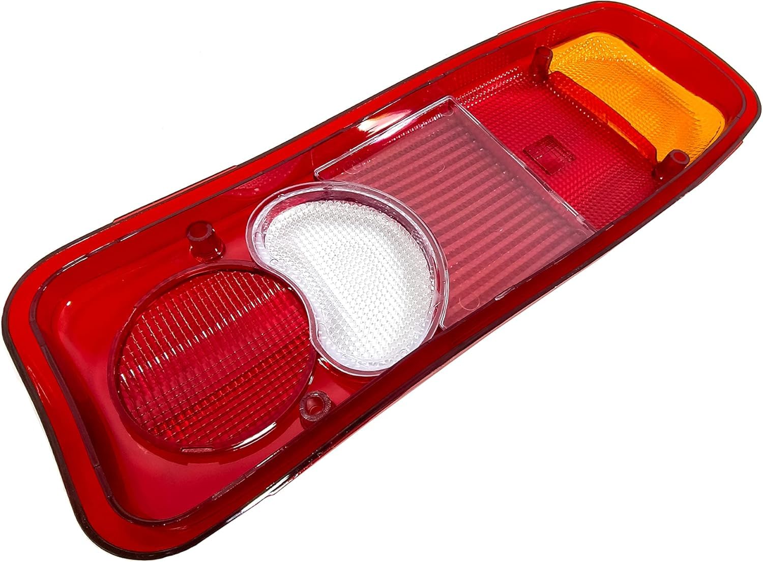 Lot de 2x Cabochon de Feux Arrière Feu Arrière En Verre Compatible avec Peugeot Boxer Opel Movano Citroën Jumper Renault Master Fiat Ducato VW Transporter T5 T6 Nissan Capstar Mercedes Sprinter DAF