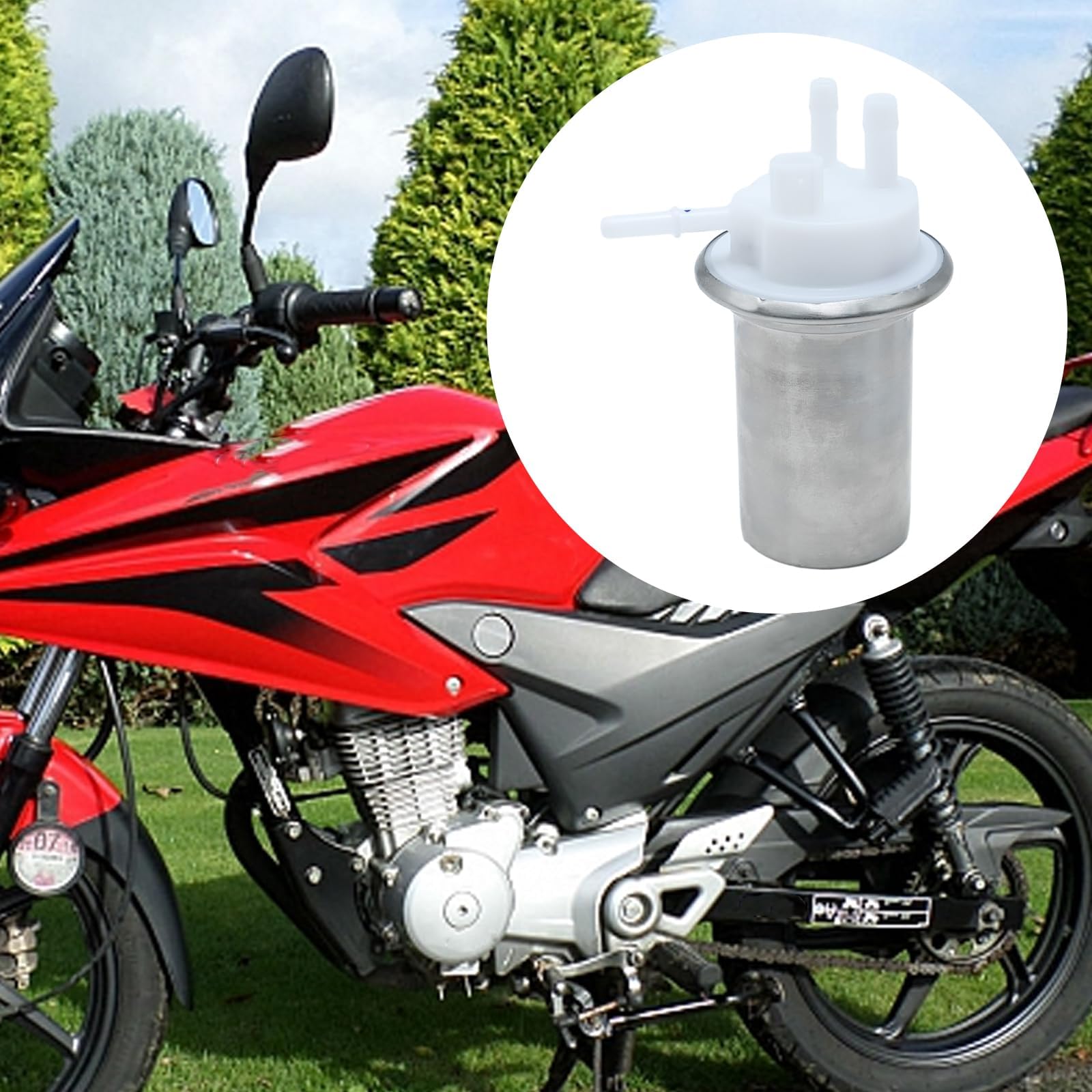 Hoypeyfiy 16700-KWF-952 Bomba de combustible eléctrica de repuesto para combustible de gasolina para Honda CBF 125 2009-2014