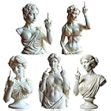 Funny Middle Finger Venus Statue – Bold Greek Goddess Aphrodite Resin Figurine, Roman-Style Venus Bust Sculpture with Attitude, Unique Home & Office Shelf Decor, Rebellious Gift for Women & Men