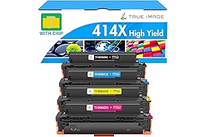 HP Color LaserJet Pro MFP M479FDW Toner Cartridge Replacement 414X, Yields 10,000 Pages per Cartridge