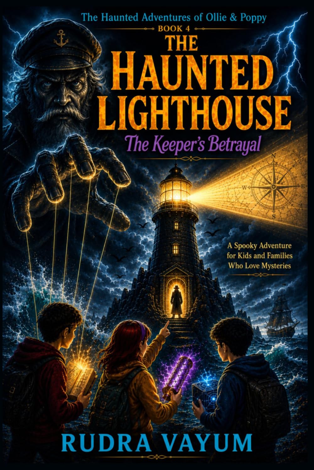 The Haunted Lighthouse: The Keeper's Betrayal (The Haunted Adventures of Ollie & Poppy)