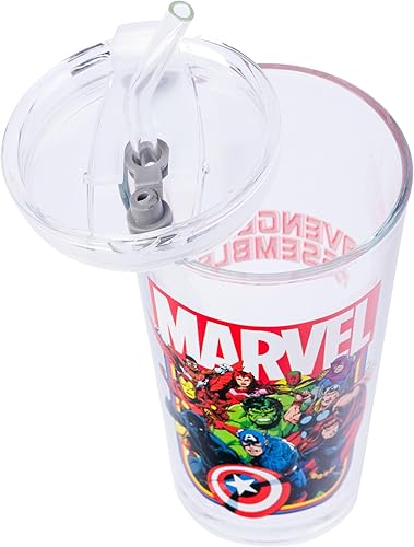 Miniatura 4 de Silver Buffalo Marvel Avengers con Iron Man, Hulk, Capitán América, Thor, Black Widow, Black Panther, Scarlet Witch, Vision, Falcon, y Hawkeye