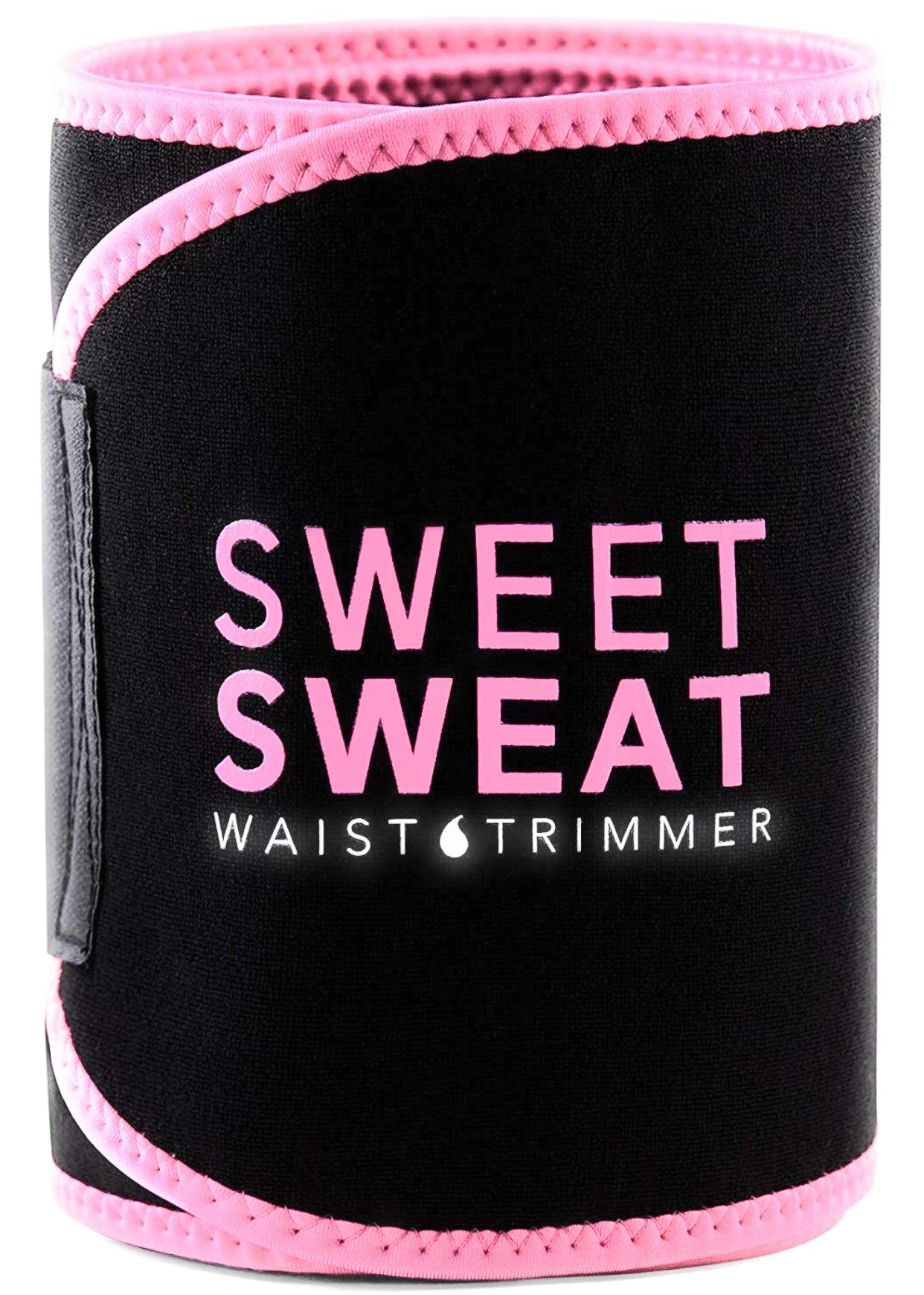 Sweet Sweat Waist Trimmer "Extra Coverage" for Men & Women | Premium Waist Trainer Sauna Suit Covers Torso for Better Sweat