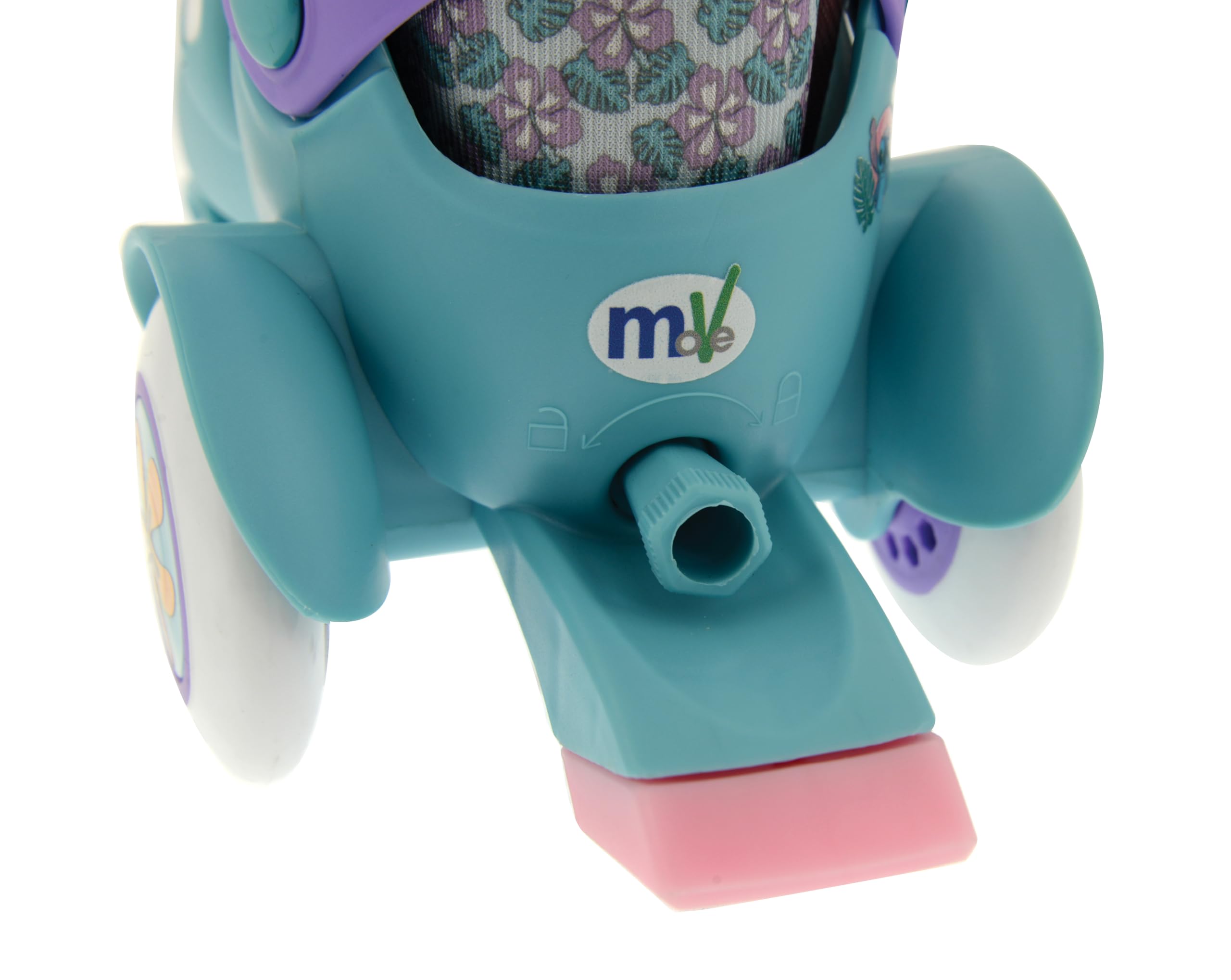 Disney Stitch Kids - Patines de Ruedas Grandes | Patines Ajustables de 4 Ruedas para niños | Talla de Zapato Junior 9J-12J