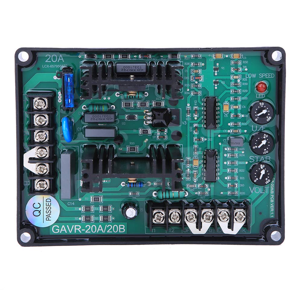 Régulateur GAVR-20B : stabilisation tension 220V 380V 400V