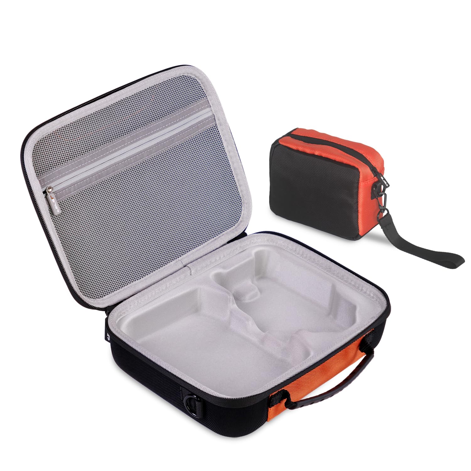 JSVER Bolsa de Transporte para dji Mini 3 Pro con Bolsita Pequeña,Juego de Maletas Rígido Impermeable para dji Mini 4 Pro/dji Mini 3 Pro/dji Mini 3,dji RC 2/RC/RC-N2/N1 y Accesorios