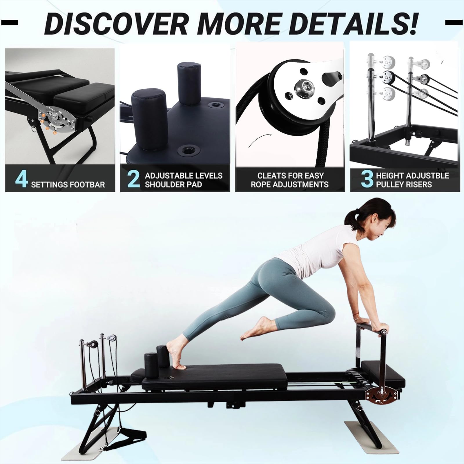 Tavola Da Pilates A Casa Macchina Esercizi Addominali Glutei