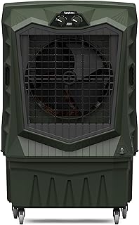 Symphony Air Force 120 Desert Air Cooler | Extra Powerful Air Throw | Robust, Weather resistant Body | Heavy Duty Air Cooler | 375W Energy-Efficient Cooling | Auto Louver | 1-Year Warranty