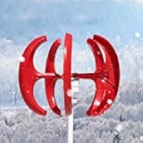 15000W/20000W Wind Turbine Generator with Controller Wind Turbine Generators Kit, 12/24V Lantern 5-Blade Vertical Wind Turbine Generator,20000W-24V