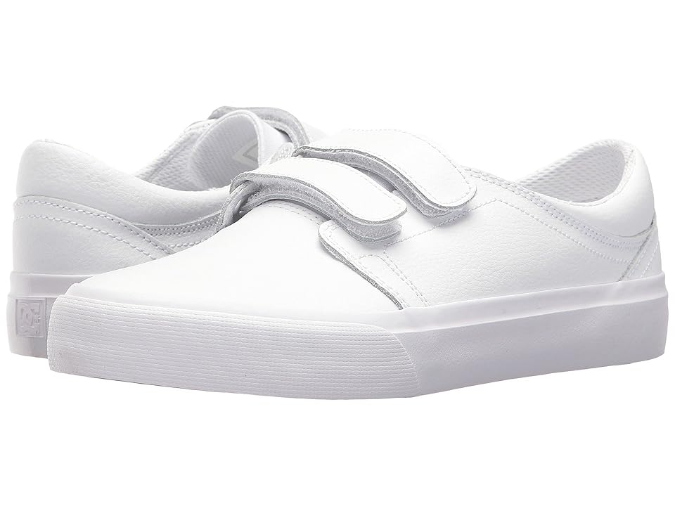 

DC Trase V SE (White/White/Athletic Red) Women's Skate Shoes