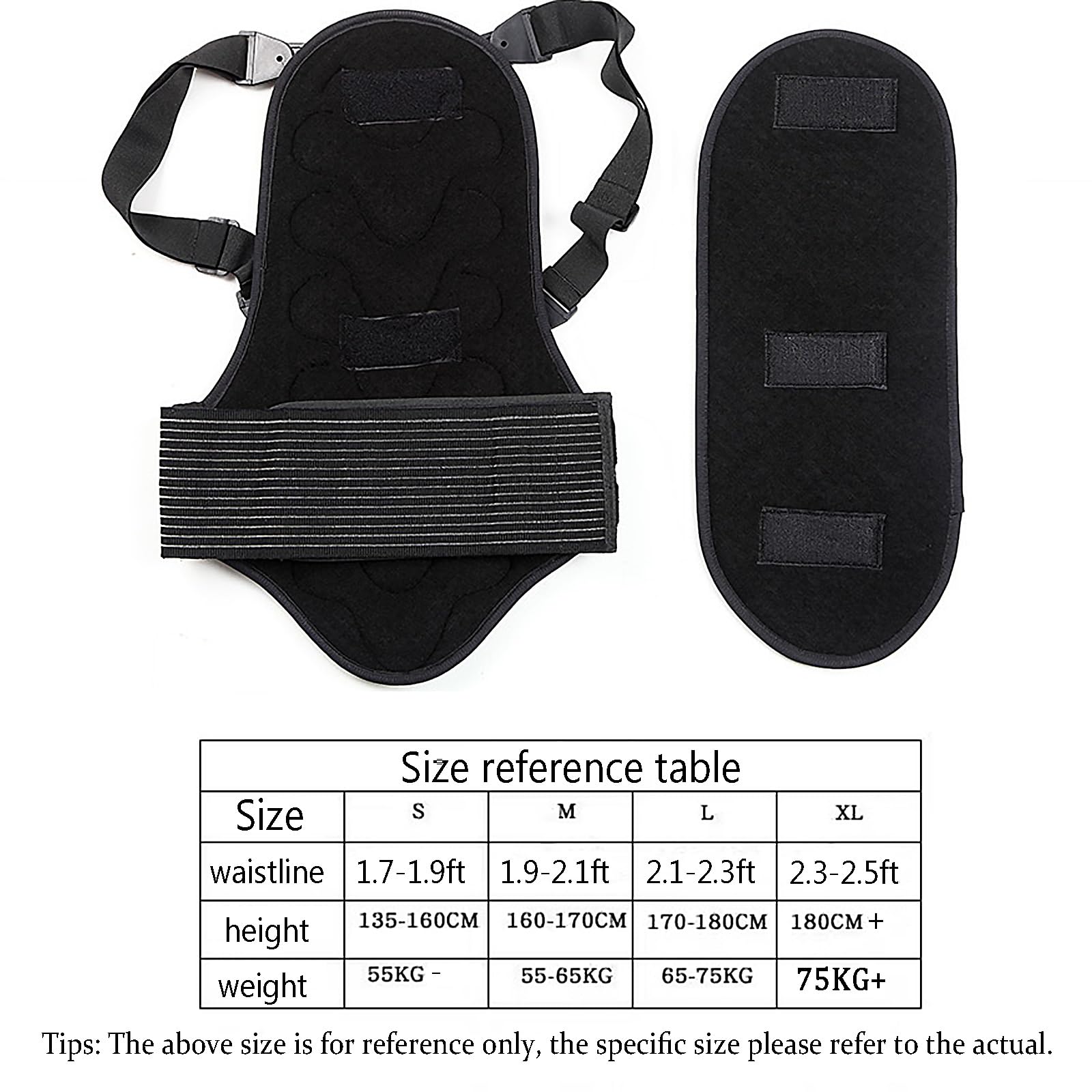 SovoRm Protection Dorsale Adulte for Moto, Ski, Snowboard Protection Dorsale for Adultes (Size : Medium)