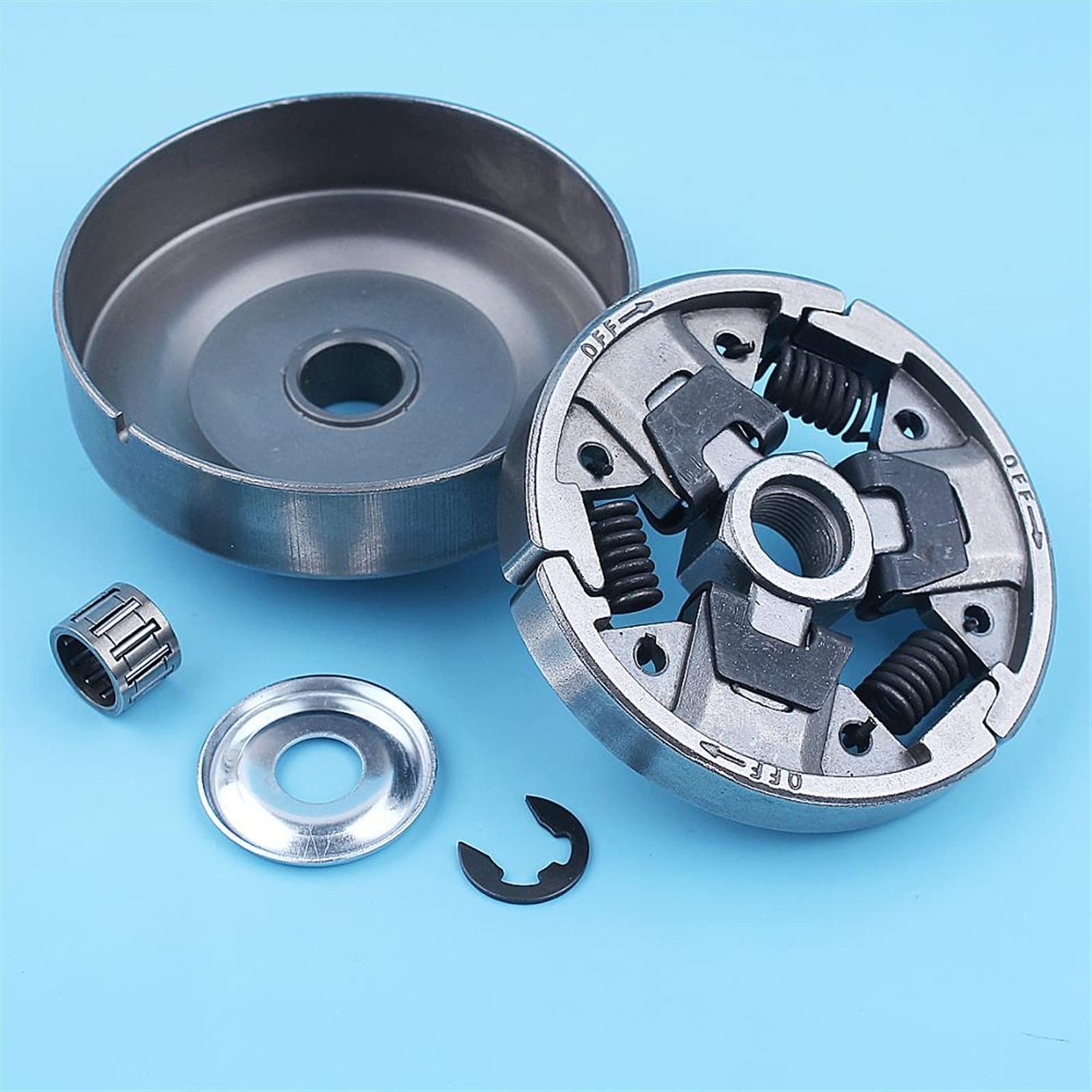325;-7T Kit de Tambor de Embrague de piñón Recto Apto for Stihl MS270 MS280 MS270C MS280C MS 270 280 repuestos de Motosierra
