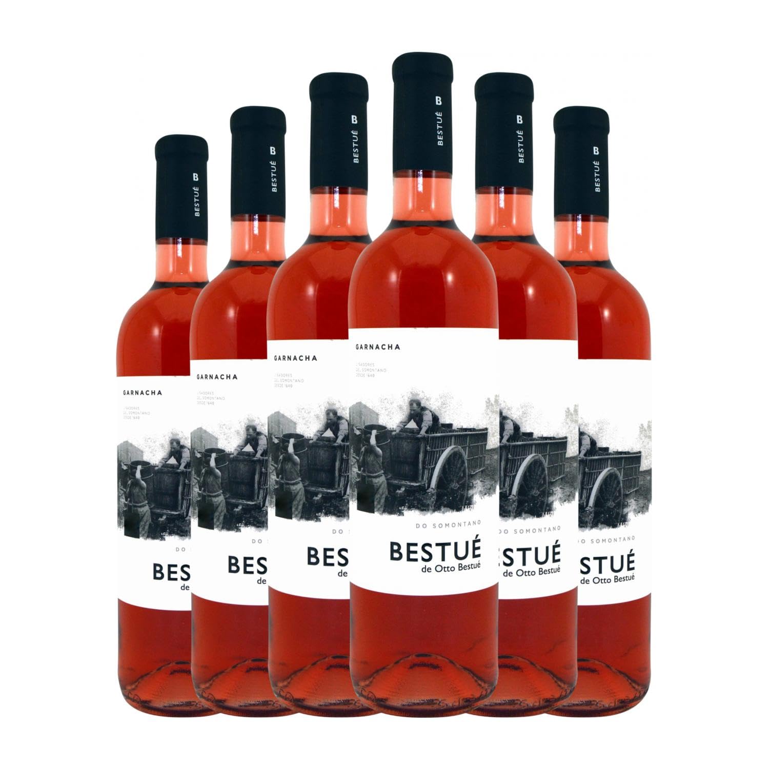 Otto Bestué Garnacha Somontano 75 cl Vino rosado (Caja de 6 Botellas de 75 cl)