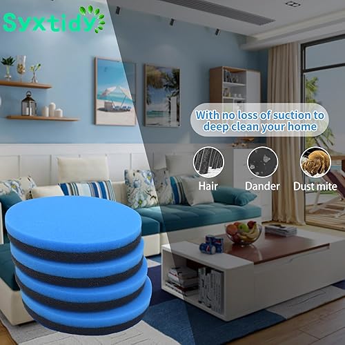 Miniatura 7 de Filter Replacement for Bissell Febreze Style 1214 Cleanview & PowerGlide Pet,Swivel Rewind Vacuum, Part 12141,(4 Pack With Fragrance)