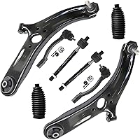 Vista 193 de Detroit Axle - Kit de suspensión frontal de 8 piezas para Dodge Journey 2009-2015, 2 brazos de control inferiores, 2 rótulas, 2 varillas