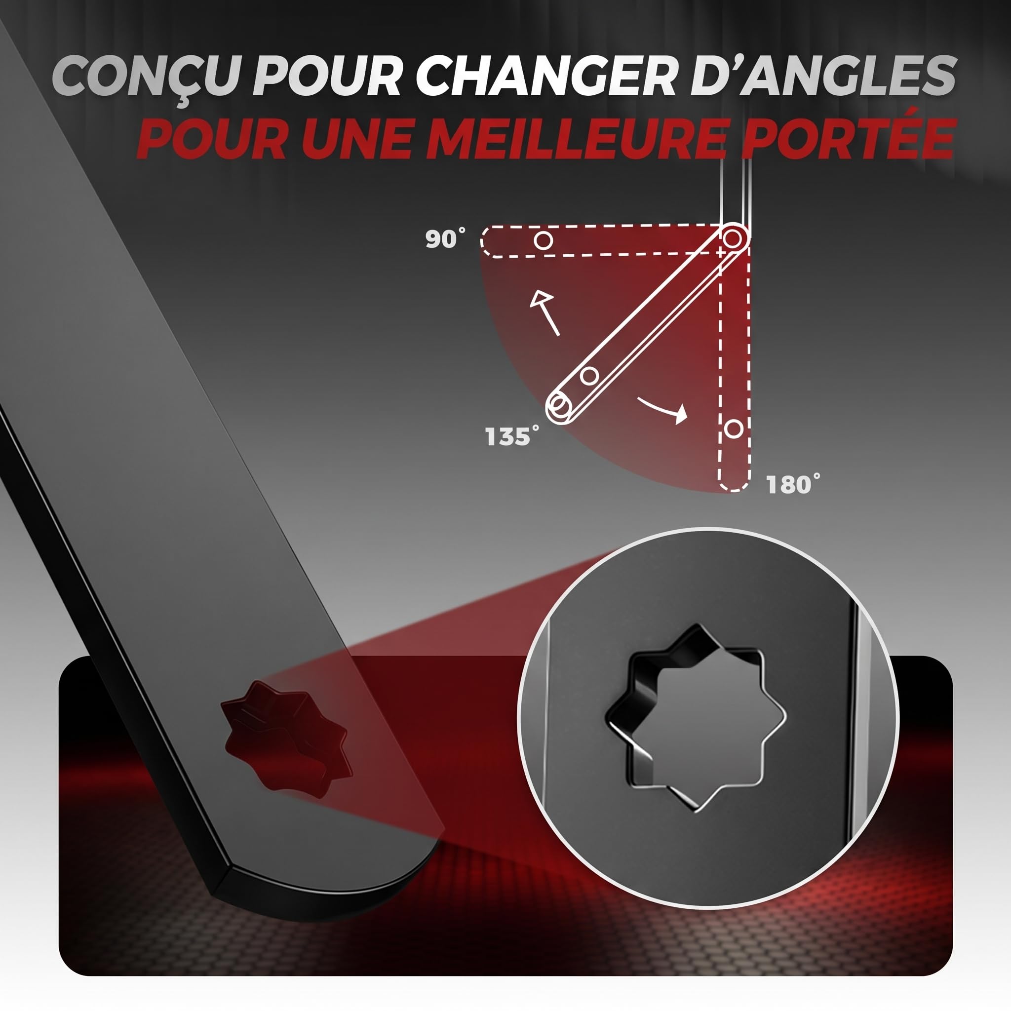 BILITOOLS Clé Courroie Accessoire Kit Outil Poly-V 13 Pièces Démontage
