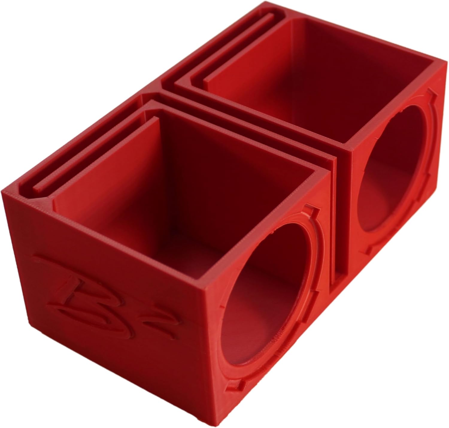 Dual Ported 3D-Printed Subwoofer Enclosure Rampage RC2 (B2-DUALVRC2-RD)