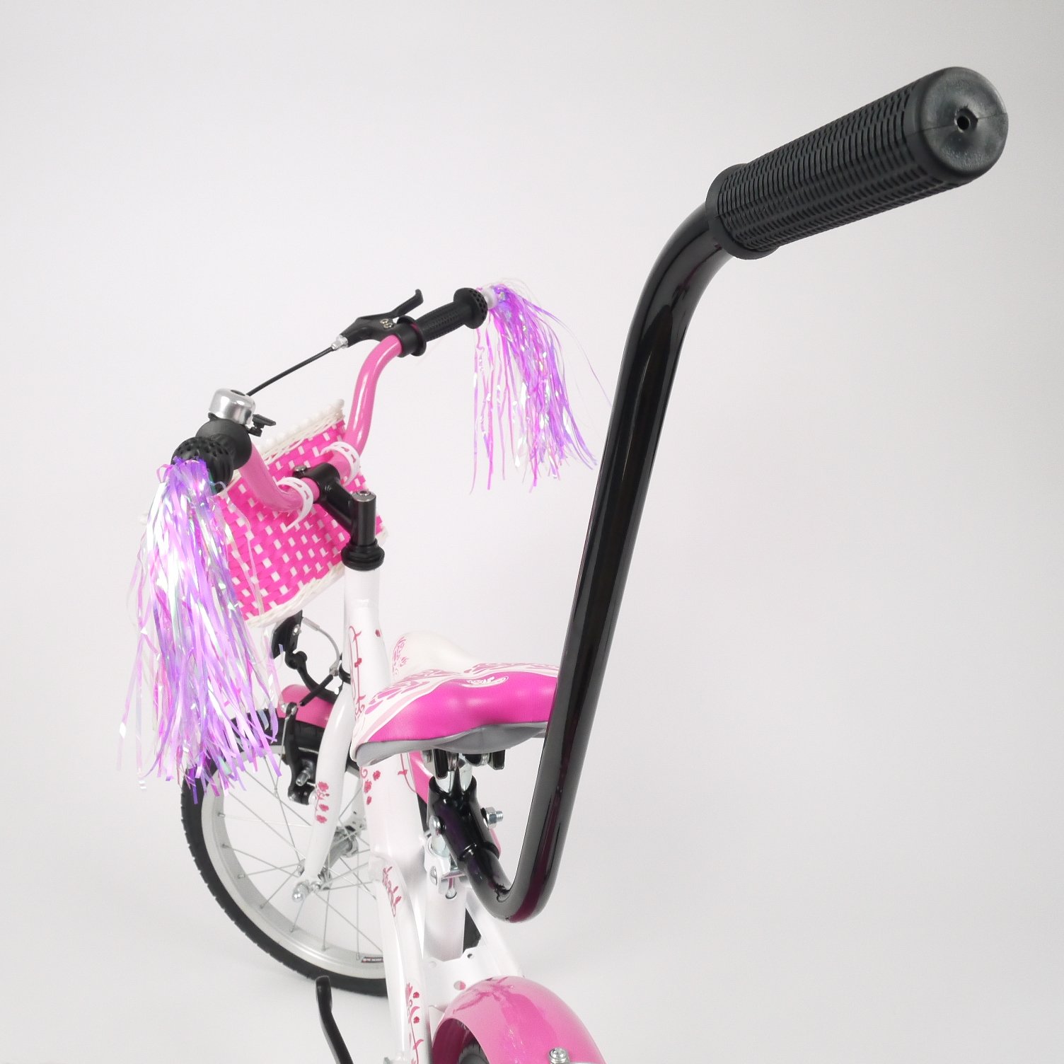 UNIVERSELLE Schubstange für Kinderfahrrad Lernhilfe Schiebestange Haltestange