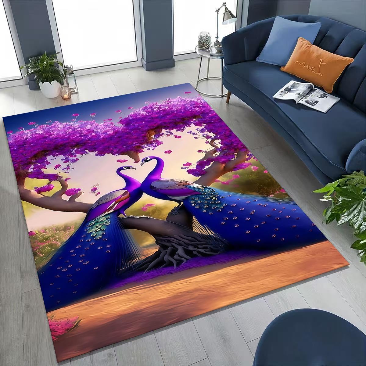 Tapis paon 3D antidérapant, résout le problème des sols froids et glissants