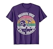 Retro Vintage Measure Once, Cuss Twice Funny Carpenter T-Shirt