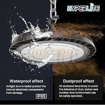 HYPERLITE High Bay LED Light: 200W High Bay LED Shop Light
