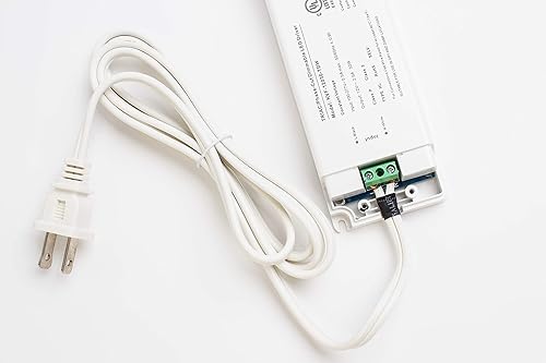 Miniatura 9 de LEDupdates - Transformador de controlador regulable con certificación UL de 12 V fuente de alimentación de voltaje constante para el control de la