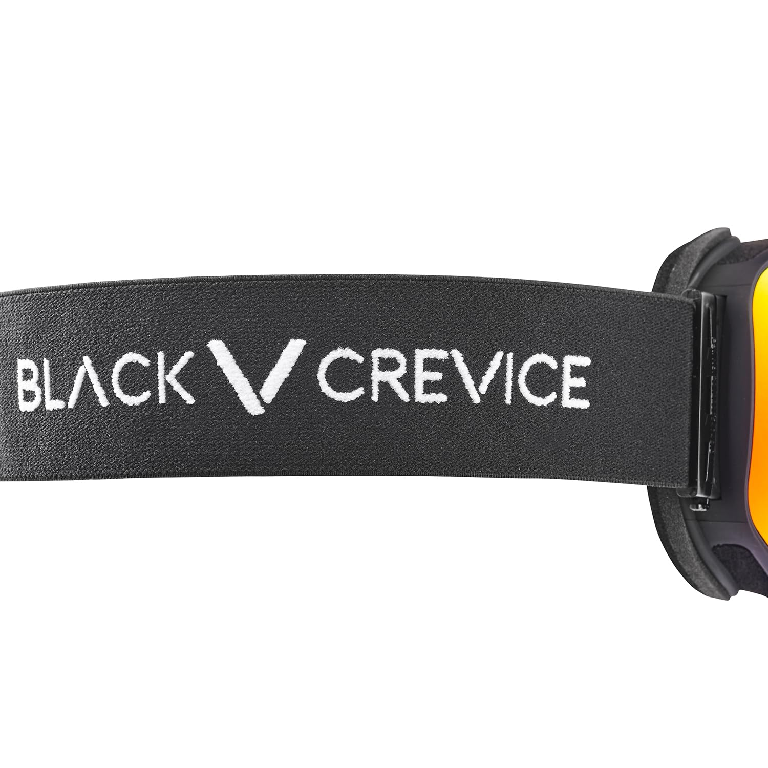 Black Crevice Masque de Ski avec Verres Sphériques Masque de ski Mixte