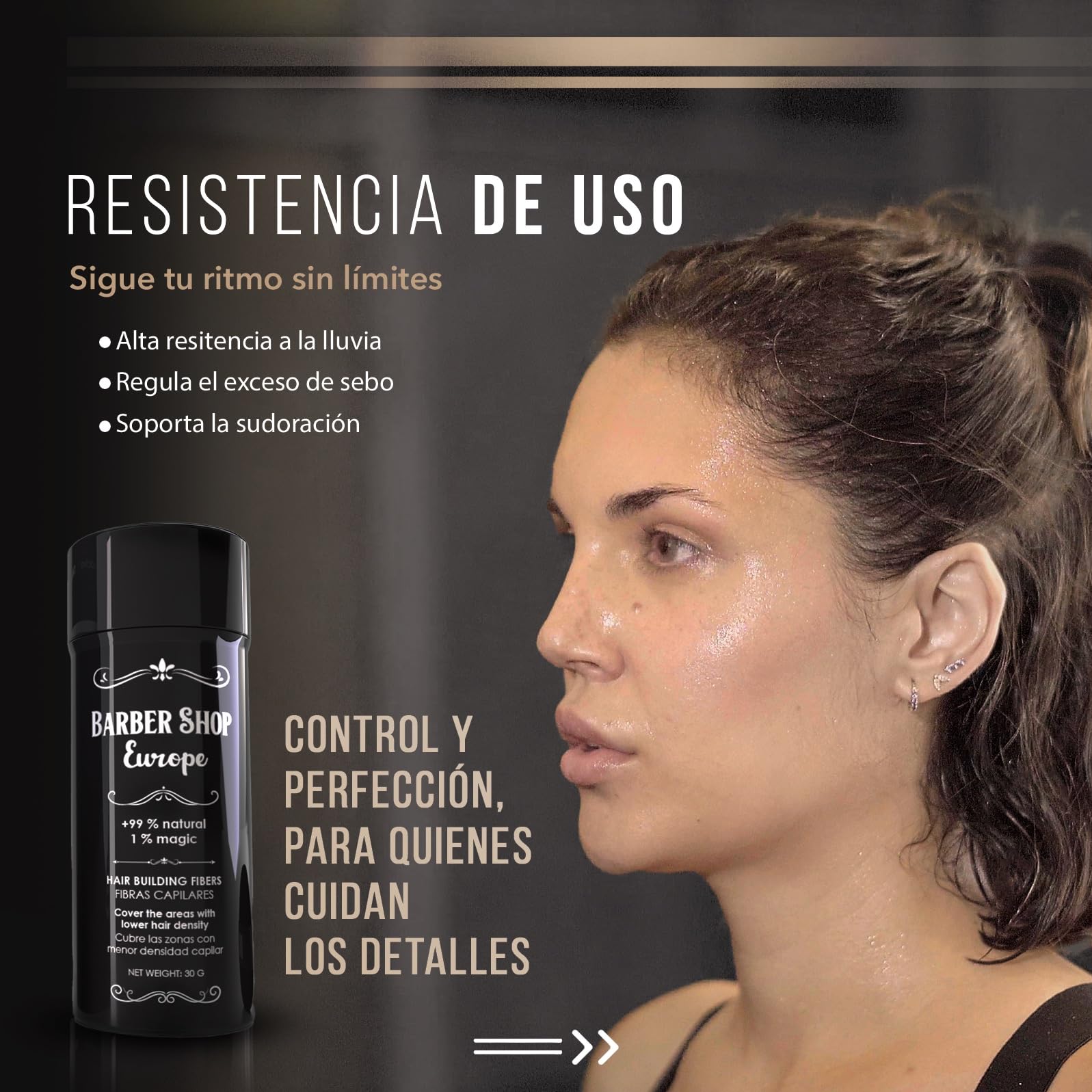Fibras Capilares | Hair Fibers - Fibra Capilar Hombre y Mujer - Maquillaje Capilar de Microfibras Capilares para Disimular Calvicie - Voluminizador Cabello en Polvos Pelo Hombre