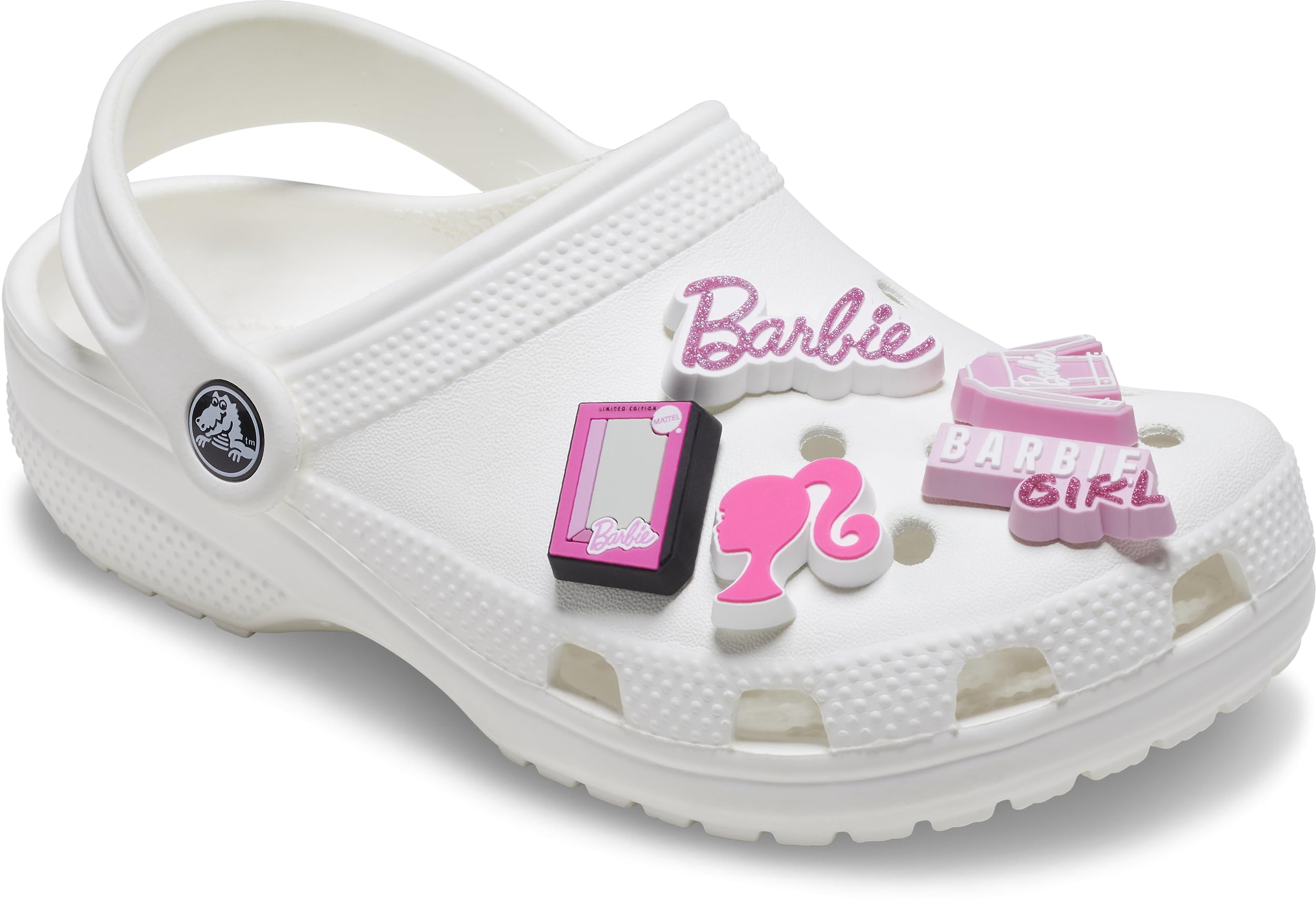 Crocs Barbie 5 Pack - Charm decorativi per scarpe Unisex, Multicolor,