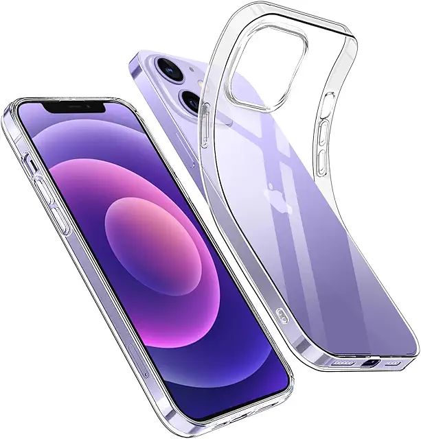 Custodia Trasparente Ultra Sottile per iPhone 12/12 Pro - Protezione Antiurto