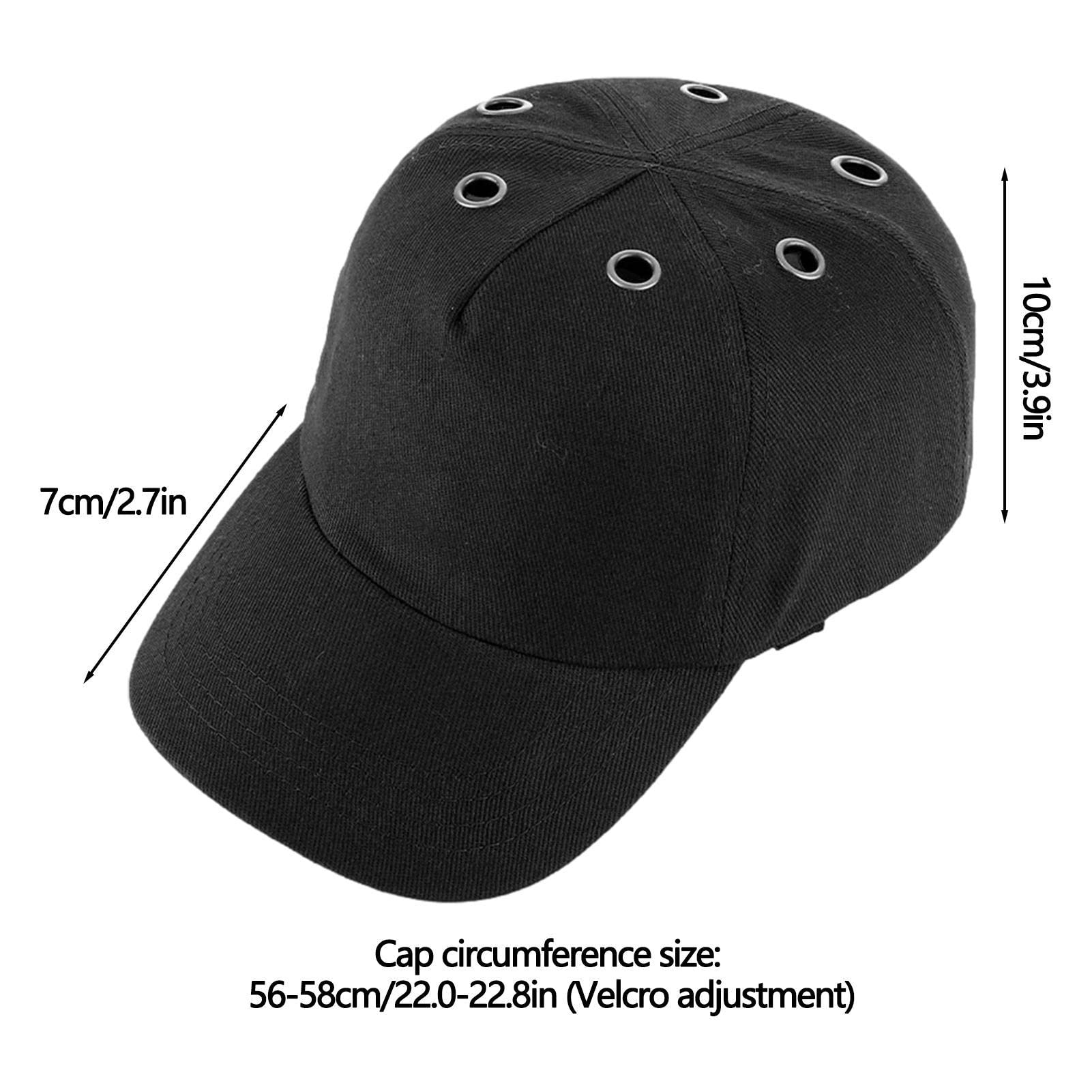 Casquette de sécurité style baseball - Casquette de sécurité anti-choc - Casquette de travail anti-choc
