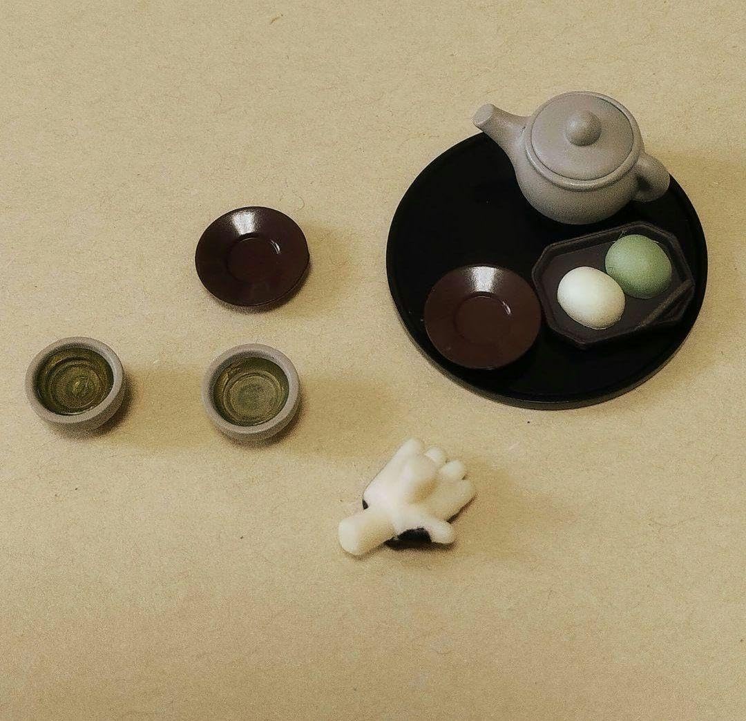 Amazon.co.jp: 刀剣乱舞 鶯丸 お茶セット 茶菓子 小物パーツ
