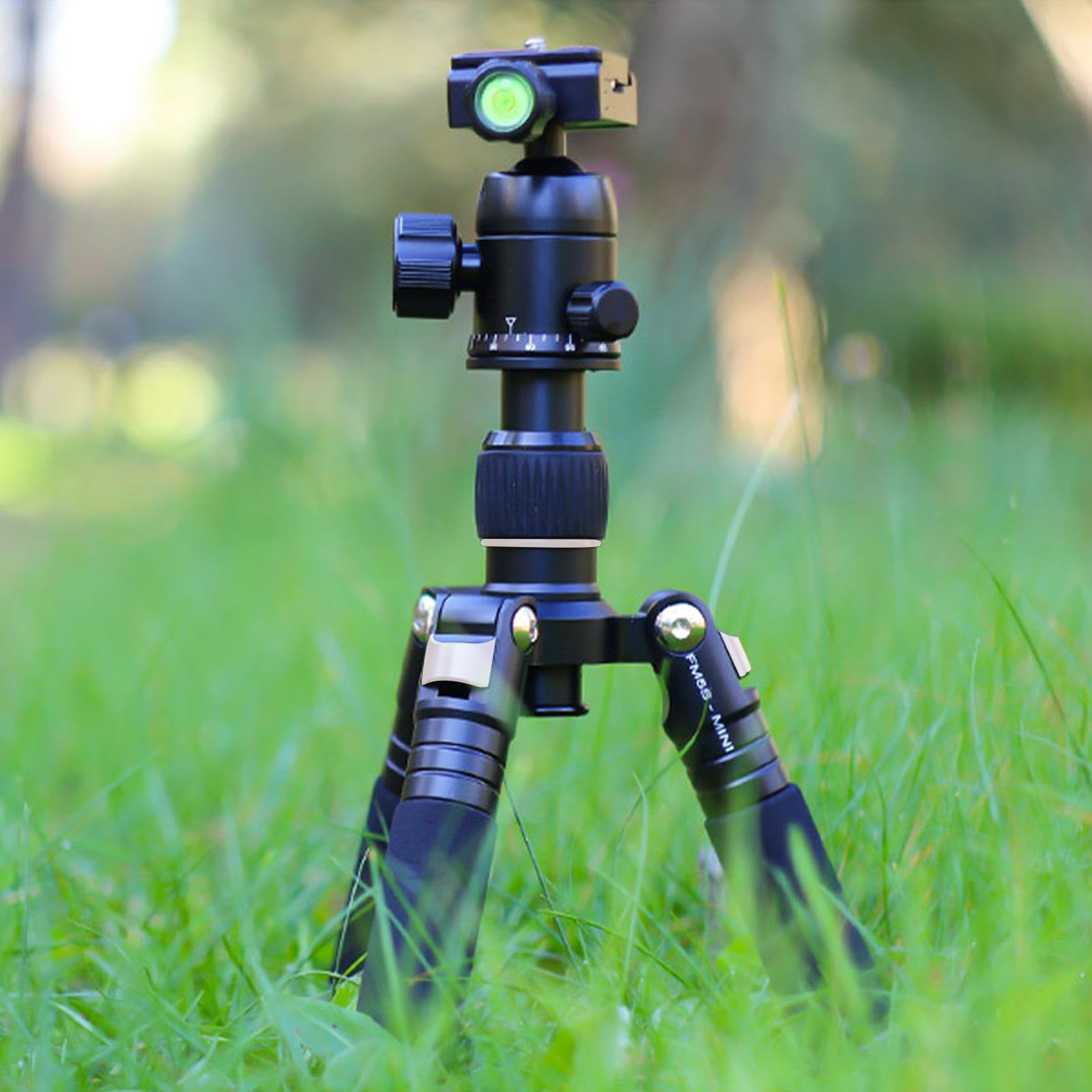 Treppiede per fotocamera da scrivania, regolabile, , stabile, compatto | strumento di supporto fotografico portatile per streaming live, registrazione video, pesca notturna, riprese all'aperto