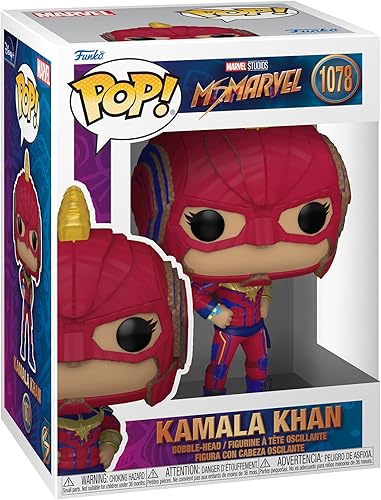 Miniatura 2 de Funko Pop TV: Ms. Marvel - Kamala Khan - Figura de vinilo coleccionable - Idea de regalo - Producto oficial - Juguetes para niños y adultos - Fans