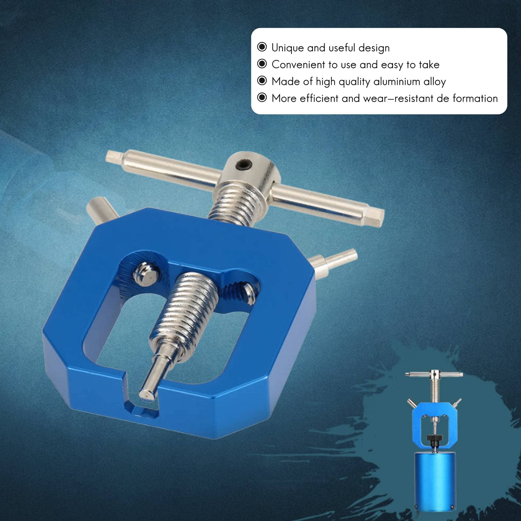 Set di 2 attrezzi per la rimozione del pignone motore Rc estrattore ruota dentata strumento universale per il pignone
