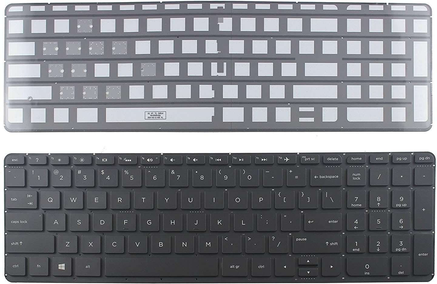 New US Backlit Keyboard for HP Pavilion 15-p037cl 15-p037cy 15-p041nr 15-p042nr