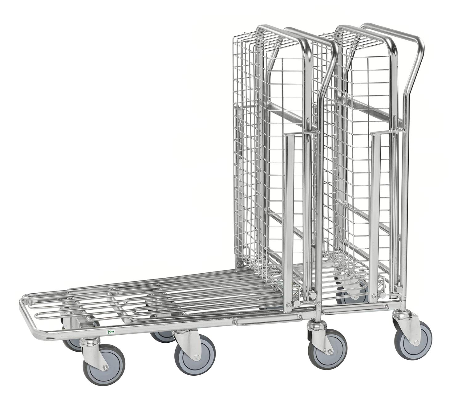 Carrello contenitore spesa 870 x 530 x 1010 carico 300Kg Kongamek KM4202-KB