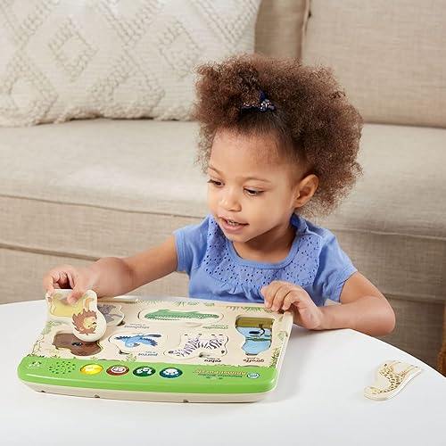 Miniatura 4 de LeapFrog LeapStart Rompecabezas interactivo de madera para animales