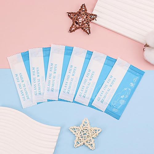 Miniatura 4 de Juego de 100 toallitas envueltas individualmente, limpieza rápida para ventana de coche, salpicadero, espejos