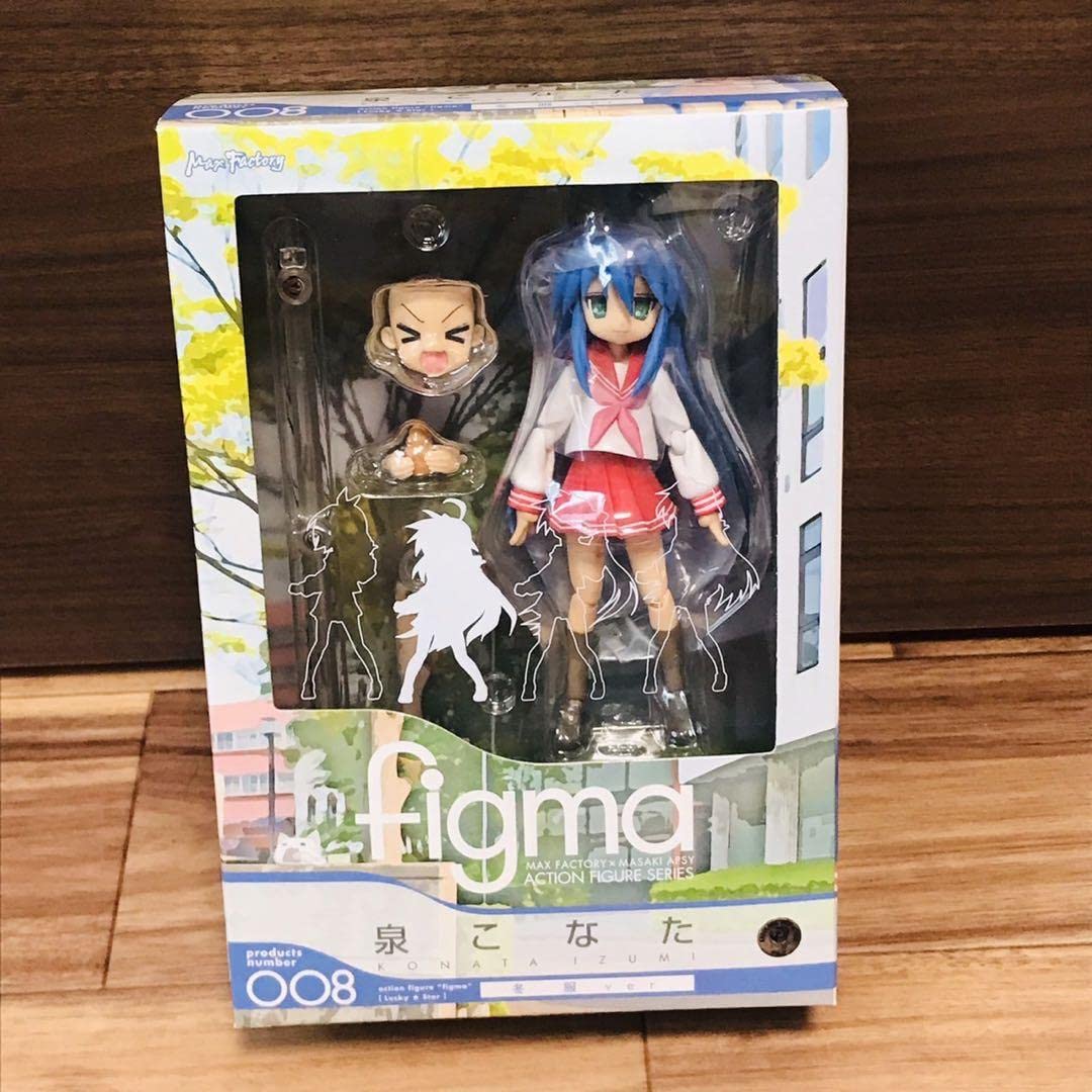 らき☆すた　泉こなた　Figma らき☆すた figma 008 泉こなた 冬服Ver. フィギュア