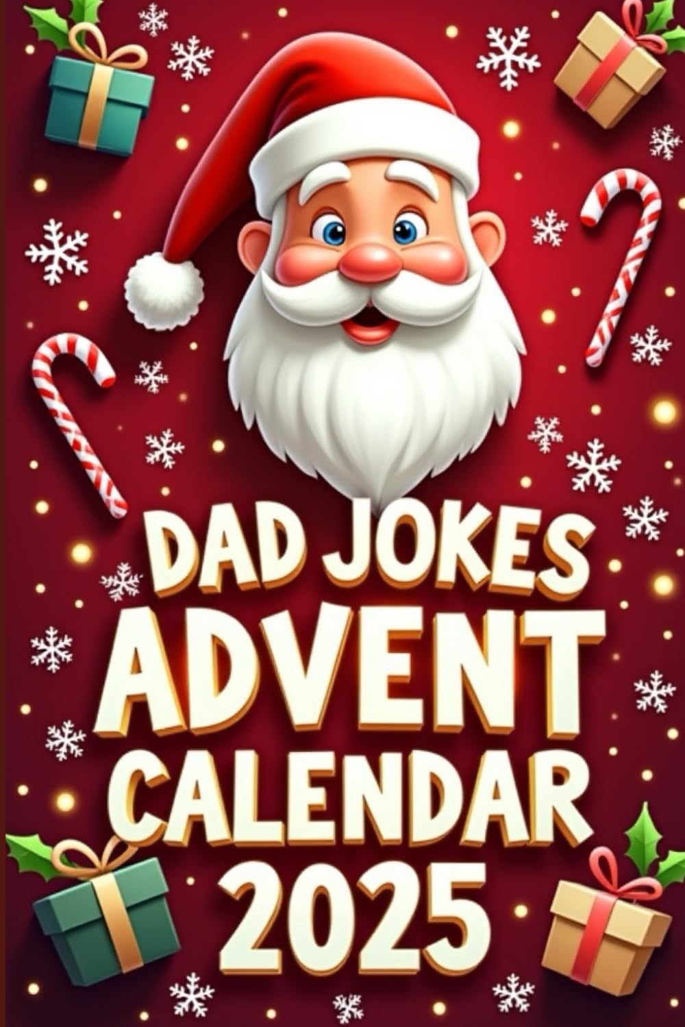 2025 Dad Jokes Advent Calendar: 25 Days of Holiday Laughs with Over 140 Festive Dad Jokes to Keep Spirits Bright